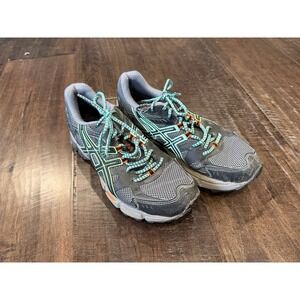 ASICS GEL-Kahana  Womens Sz 8 Gray Cushioned Trail Running Hiking‎ Shoes
